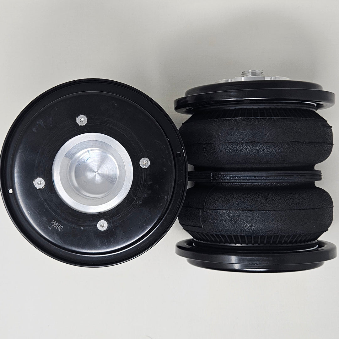 Replacement rear sealed air suspension bag for divorced suspension