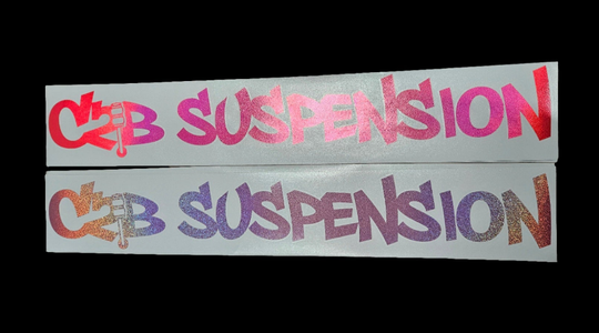 C2B Suspension Windshield Sticker