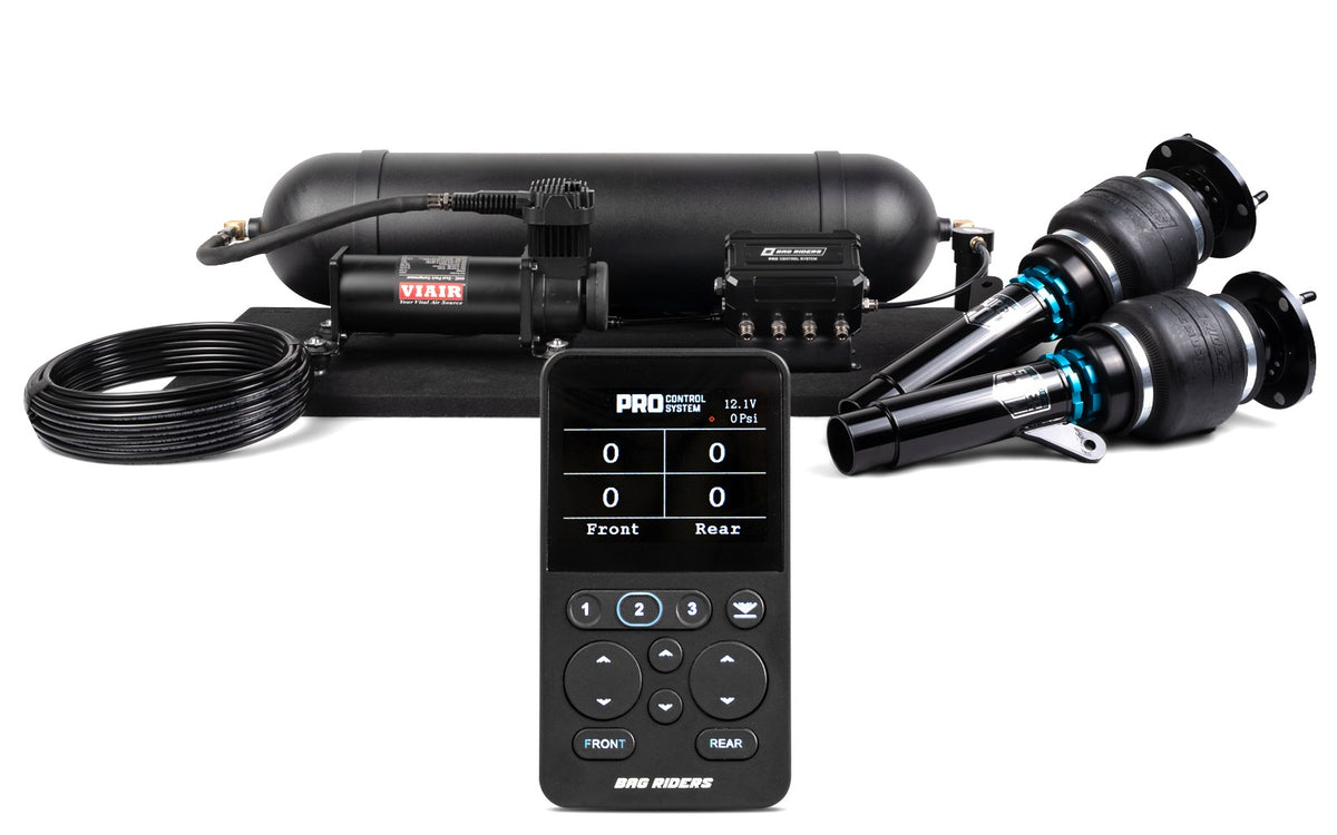 Bag Riders BR-PRO-FK-SL00179-SL00201 — Complete Air Suspension Kit — manufacturer series reference